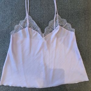 Victoria secret satin lace cami